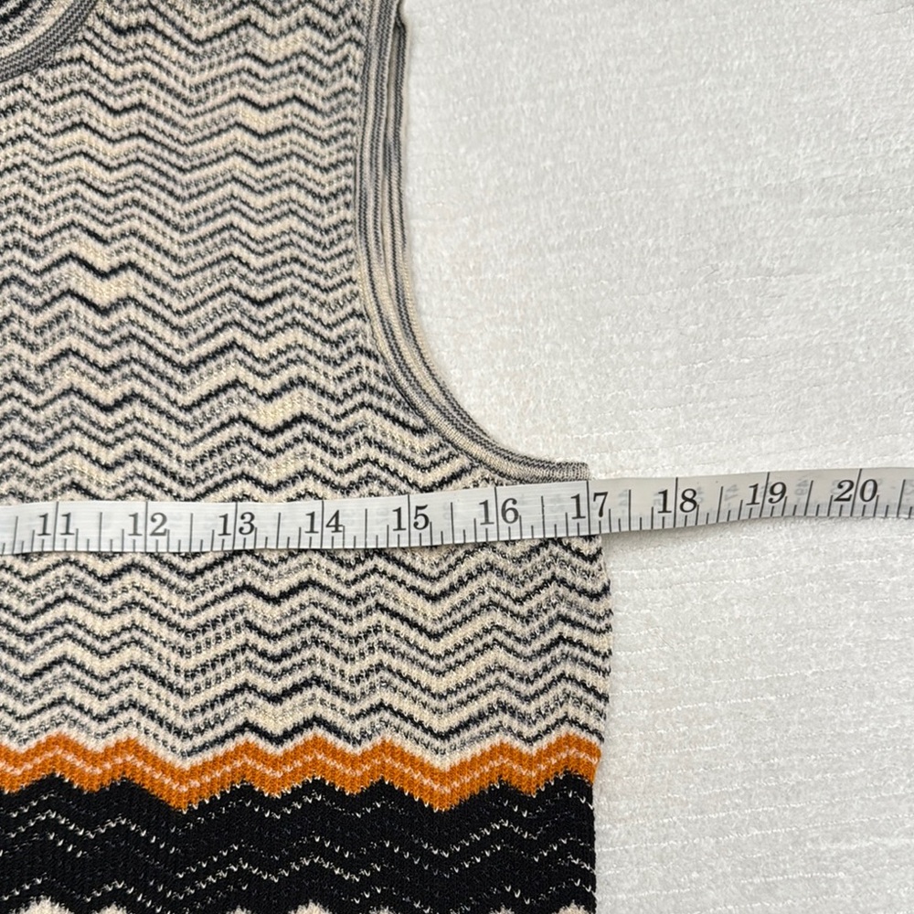 Missoni Strip Sleeveless Turtleneck Knit Top - Picture 10 of 12